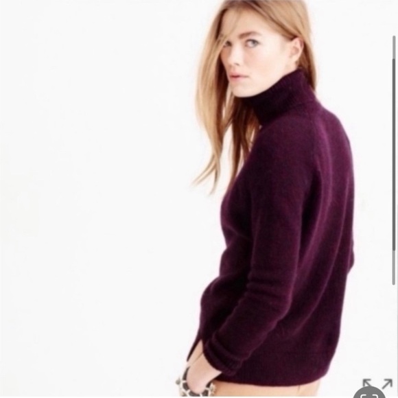 J. Crew - Turtleneck Sweater with Notched Hem - Gray - Size XS - E5934 - Picture 3 of 15